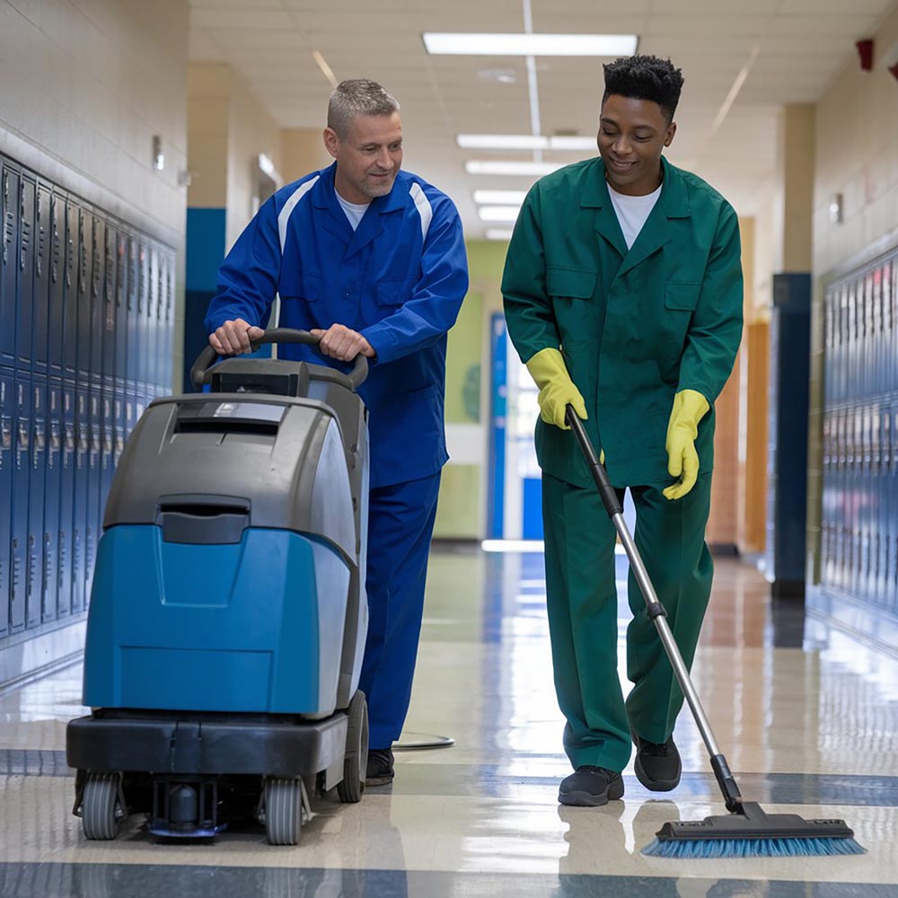 two-men-are-cleaning-floor-building-with-broom